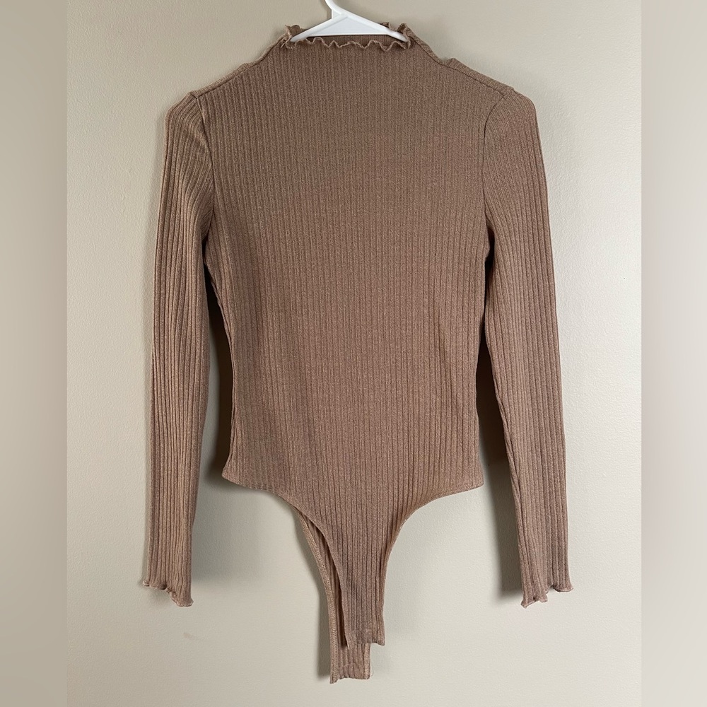 SHEIN Long Sleeve Bodysuit